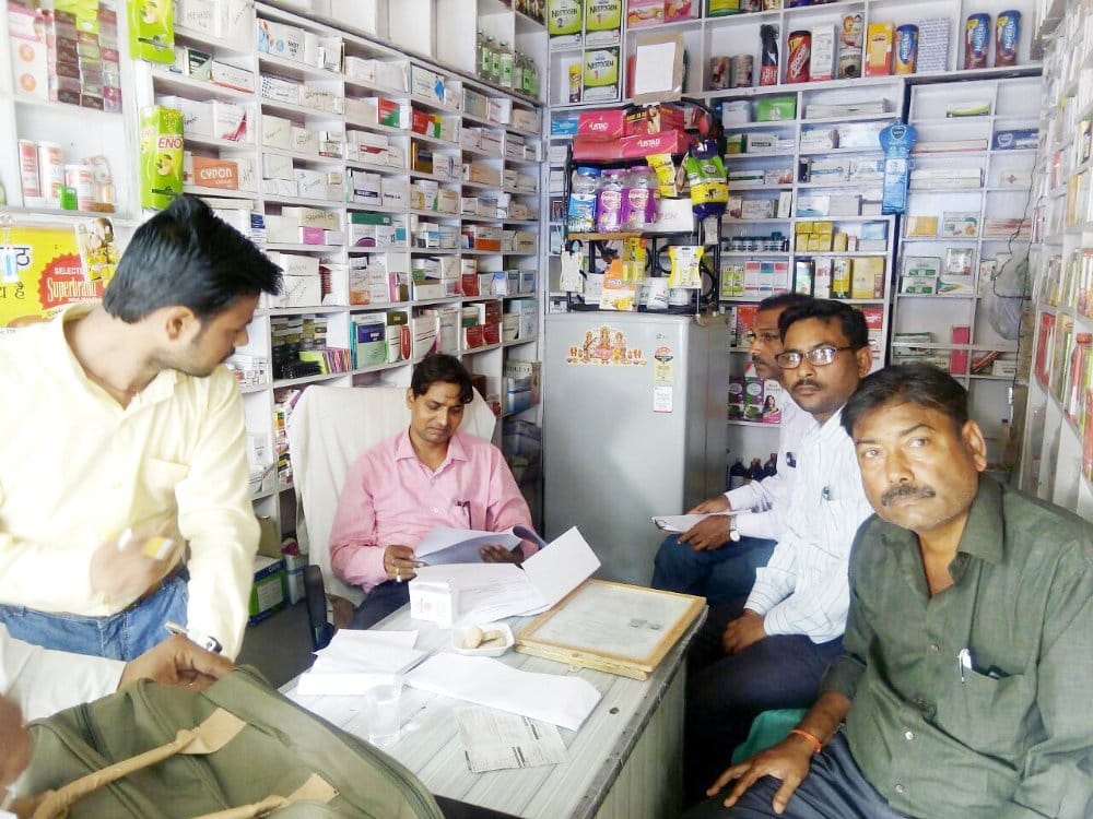 raid in 4 medical shops
