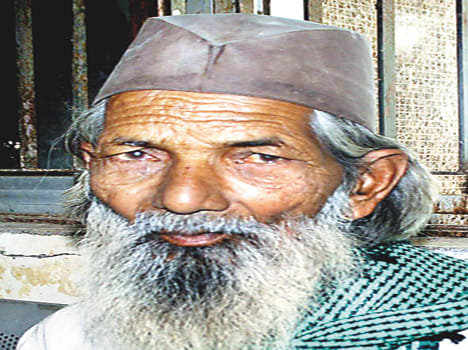 Hamid Sjr stone artisan 'Yash Bharati Samman