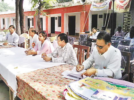 The children showed talent competitions