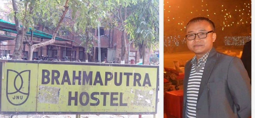 jnu phd student dead body found in hostel