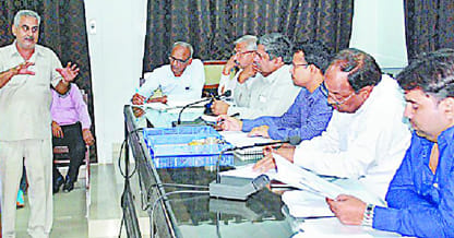 Talks lasted about a half hour to determine compensation