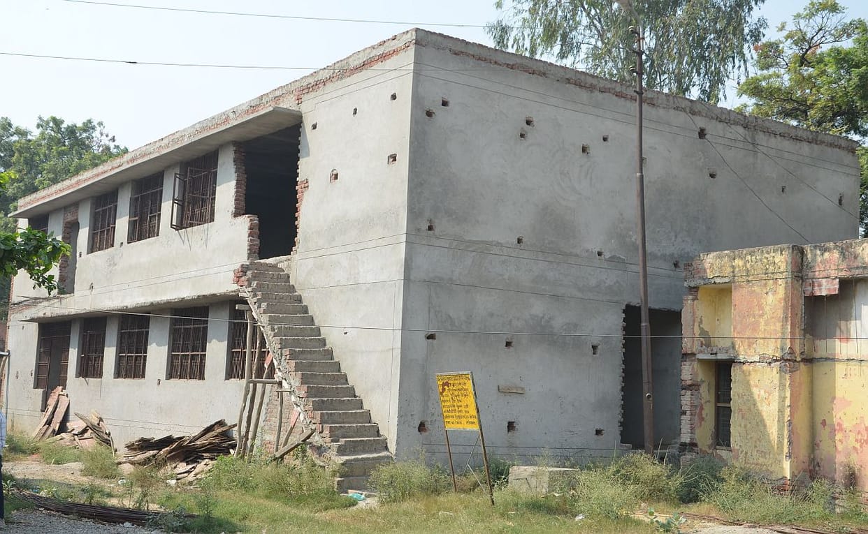The school was in the lock, the entire staff salaries withheld