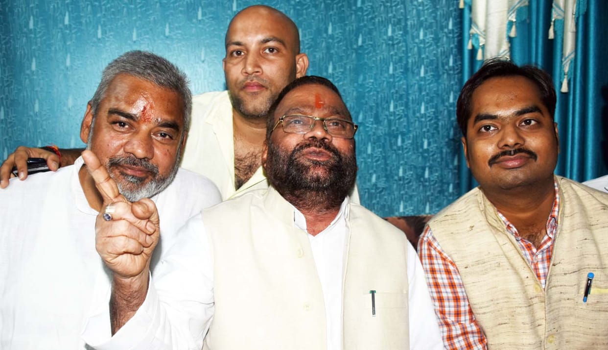 swami prasad said are helpless akhilesh
