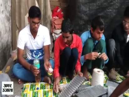 inspirational: candles made by blind student in varanasi 