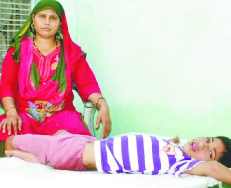 mother wakes up whole night to save life of her disabled daughter in arania