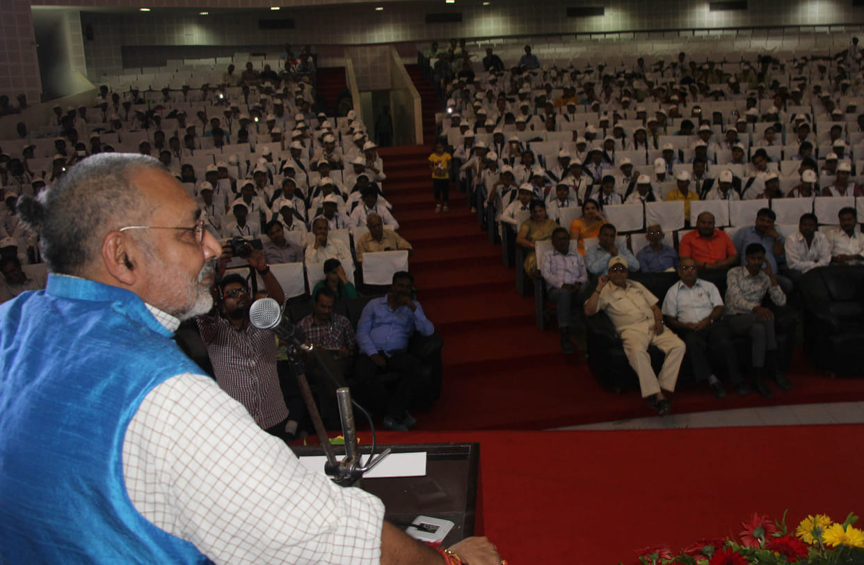 Be ambassador of Make in India : Giriraj