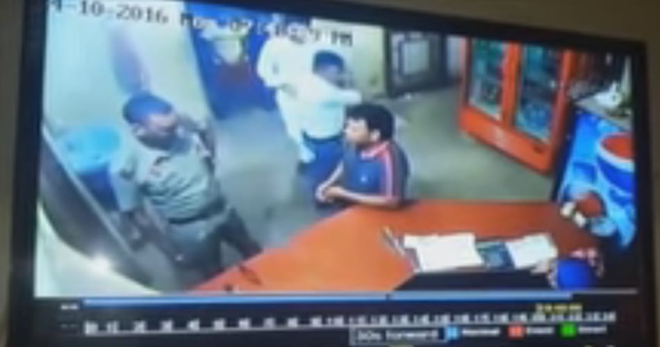 sho allegedly beats dhabha owner for asking bill payment in moga punjab