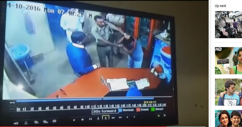 sho allegedly beats dhabha owner for asking bill payment in moga punjab