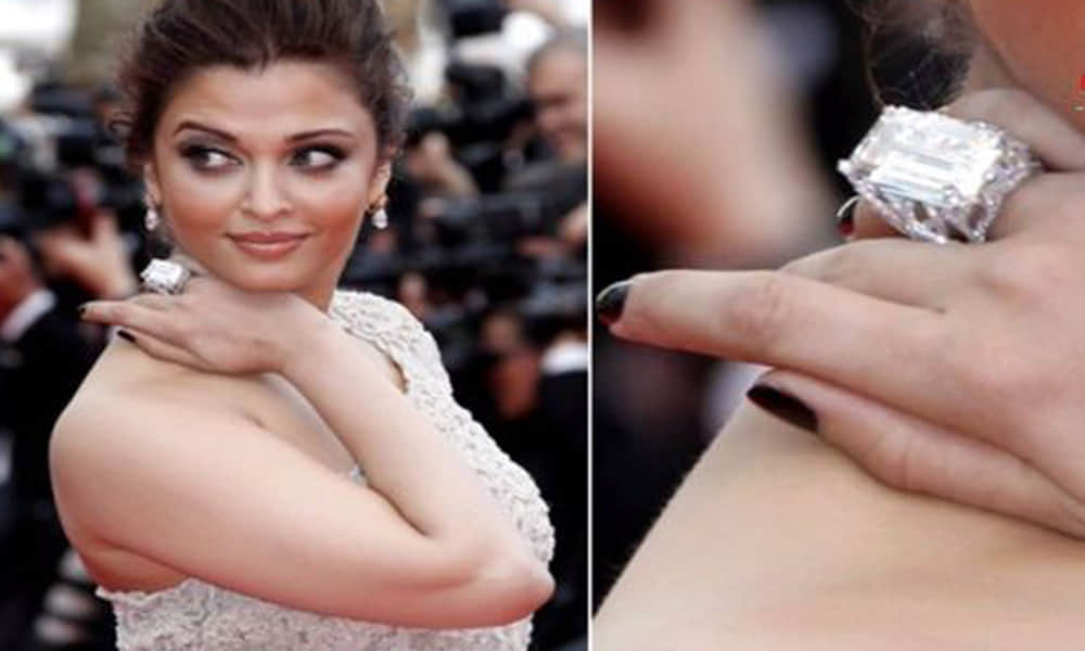 Bollywood beautiful engagement rings
