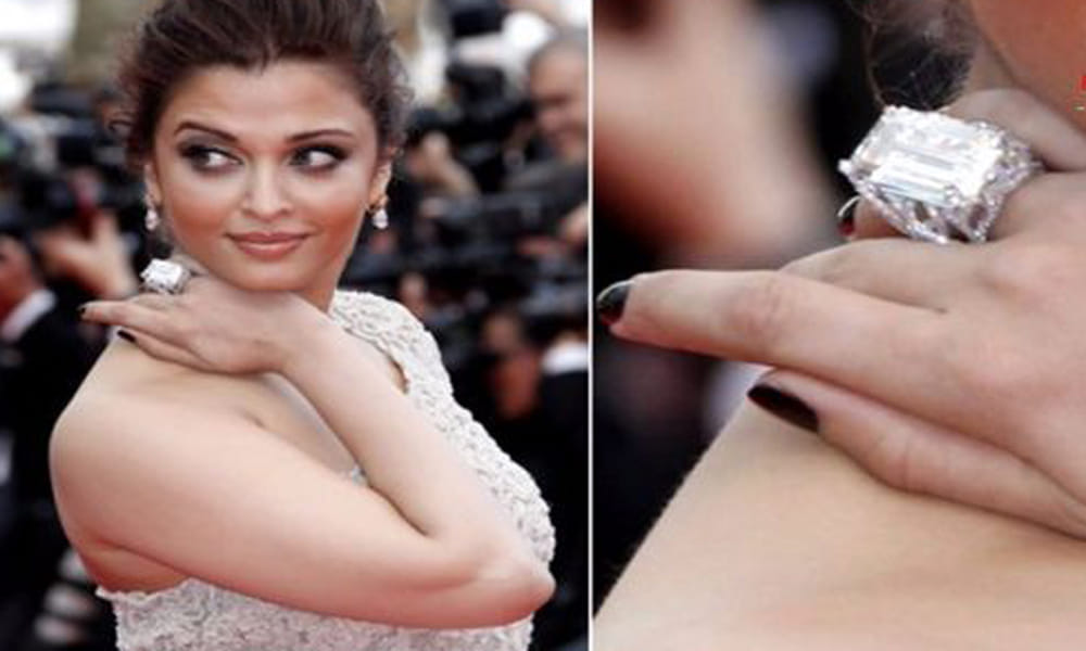 Bollywood beautiful engagement rings