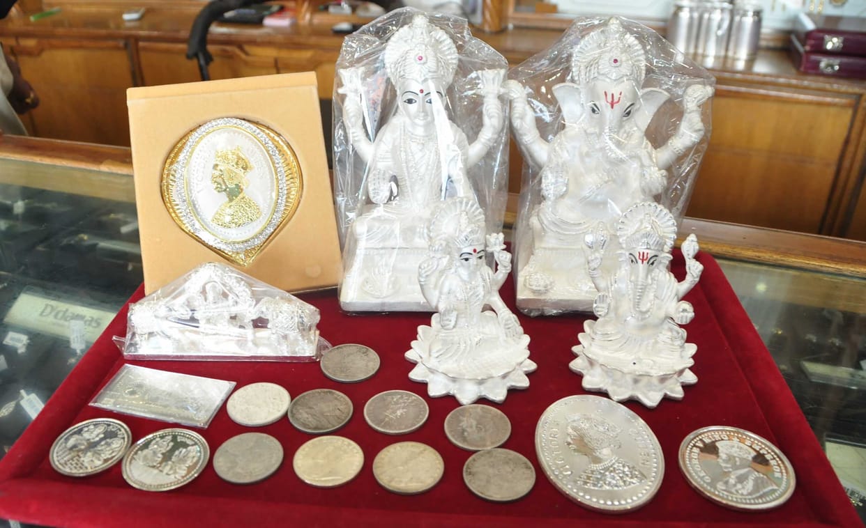 Dumka market was Dhanteras