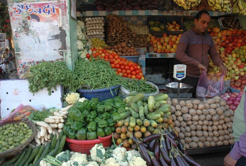 Vegetable and fruit prices went sky