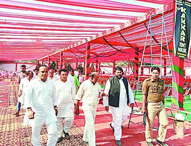 gathering of veterans will be in the Bhayla village 
