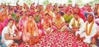 fatehabad, nhm employes, hunger strike, suspended, protest, fatehabad,  harayana