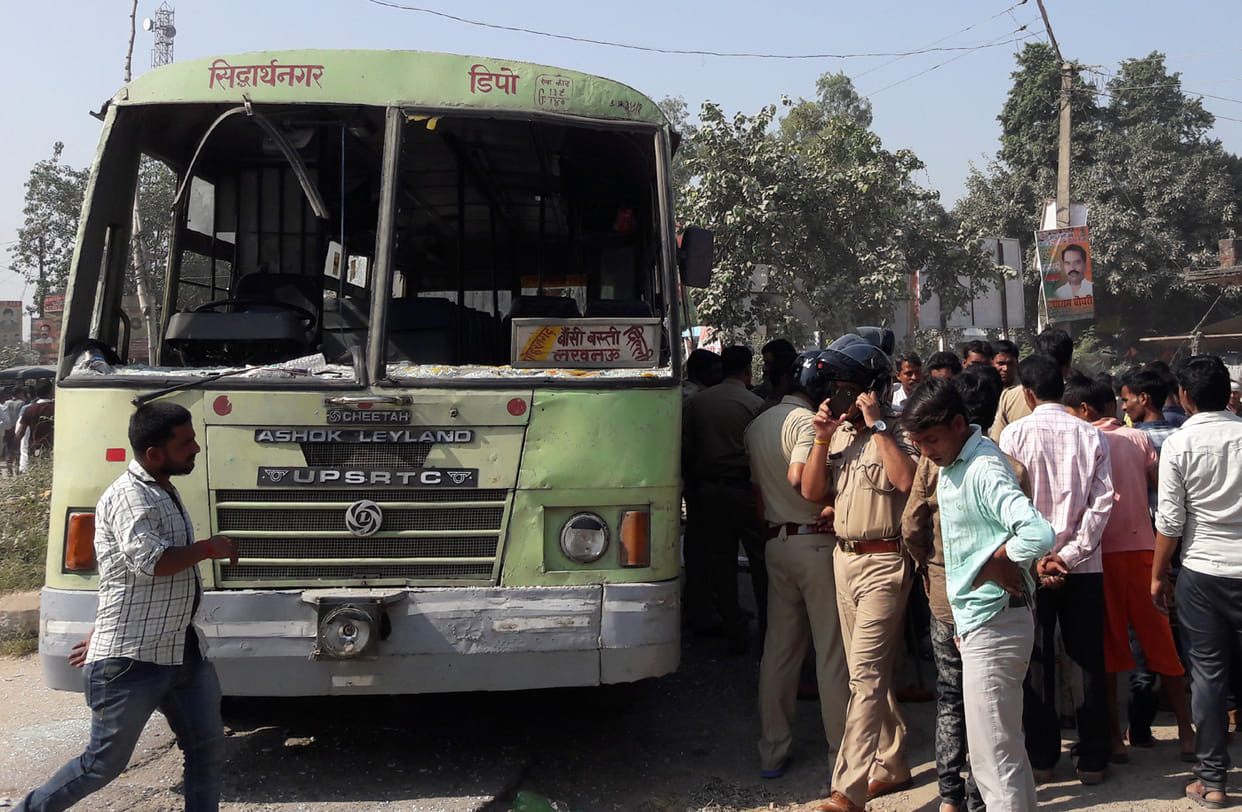 Student died after being crushed by bus, organically