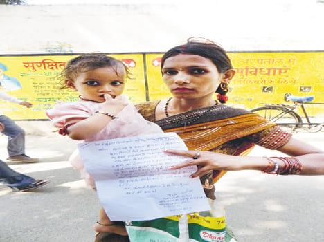 To seek justice from straying husband abused wife