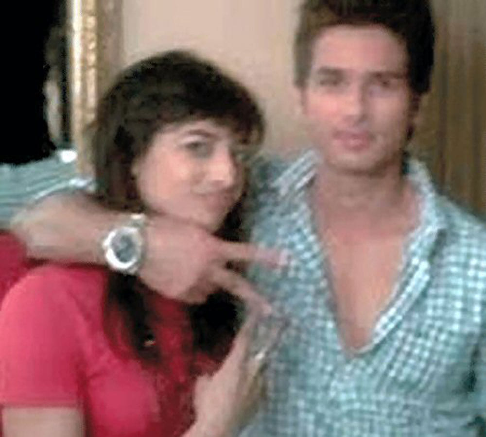 vj bani and shahid kapoor love affair rumour