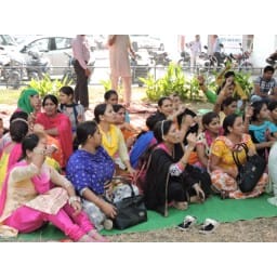 nham protest,foure supend, jind