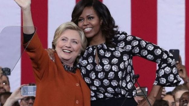 Michelle and Hillary's "friendship