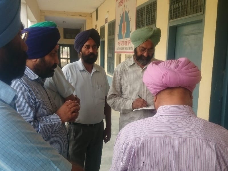 Vigilance, public schools, Red, substandard materials used, Patiala