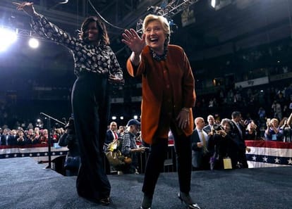 Michelle and Hillary's "friendship