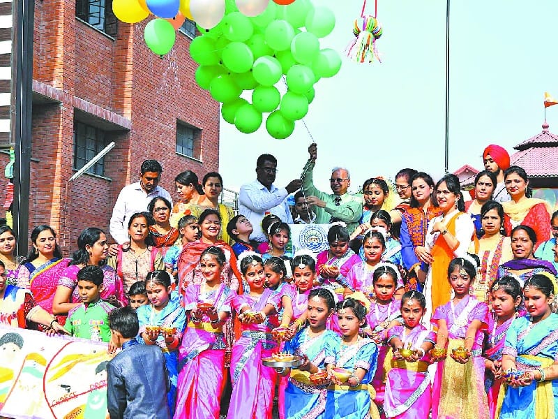  Schools, children, Diwali Dhoom, pollution-free Diwali celebration message, Patiala