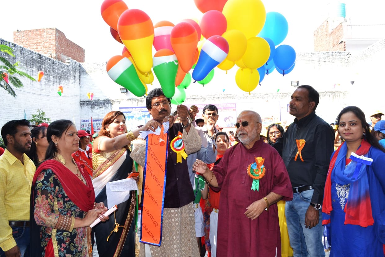 Lead in the annual sports start convent
