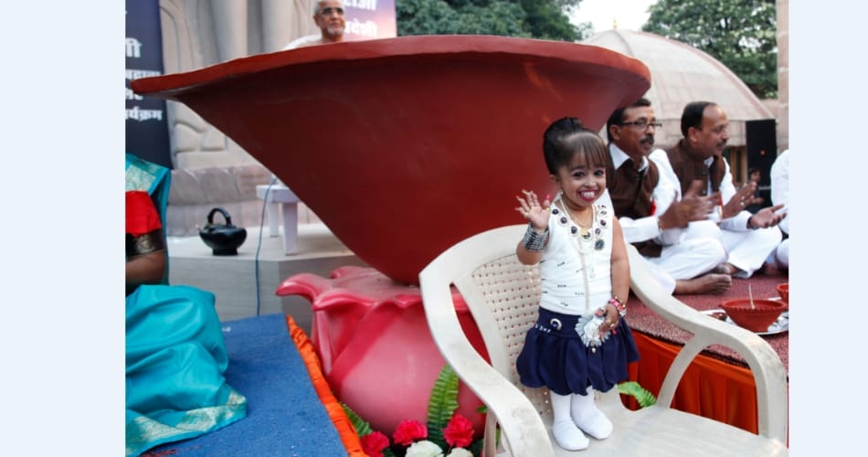 Jyoti Amge is in chandigarh, talk on beti bachao beti padhao