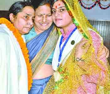 respected to the mother-in-law and bahu
