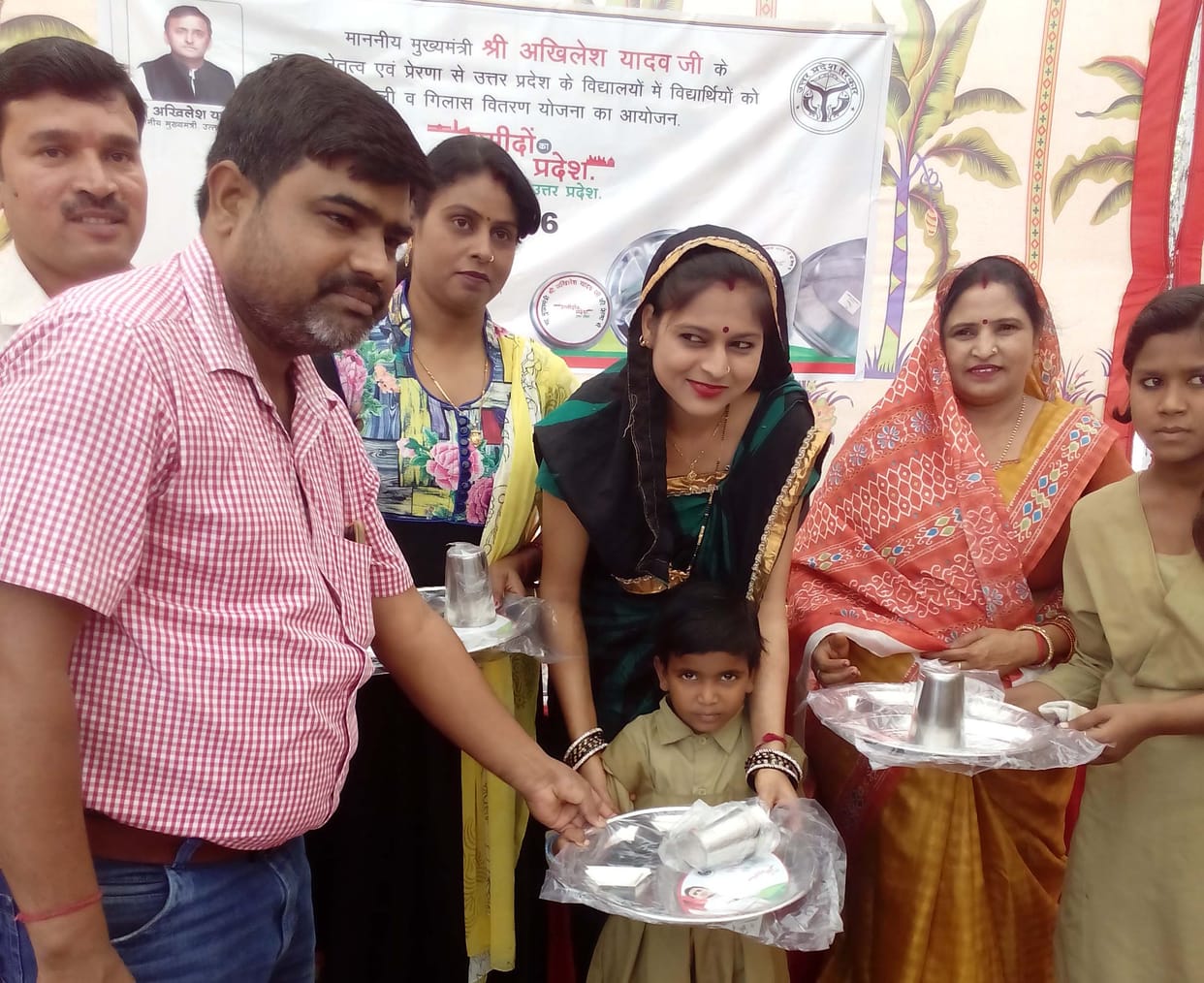 Got kids utensils on Dhanteras gift  