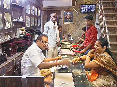 Dhanteras million on sales