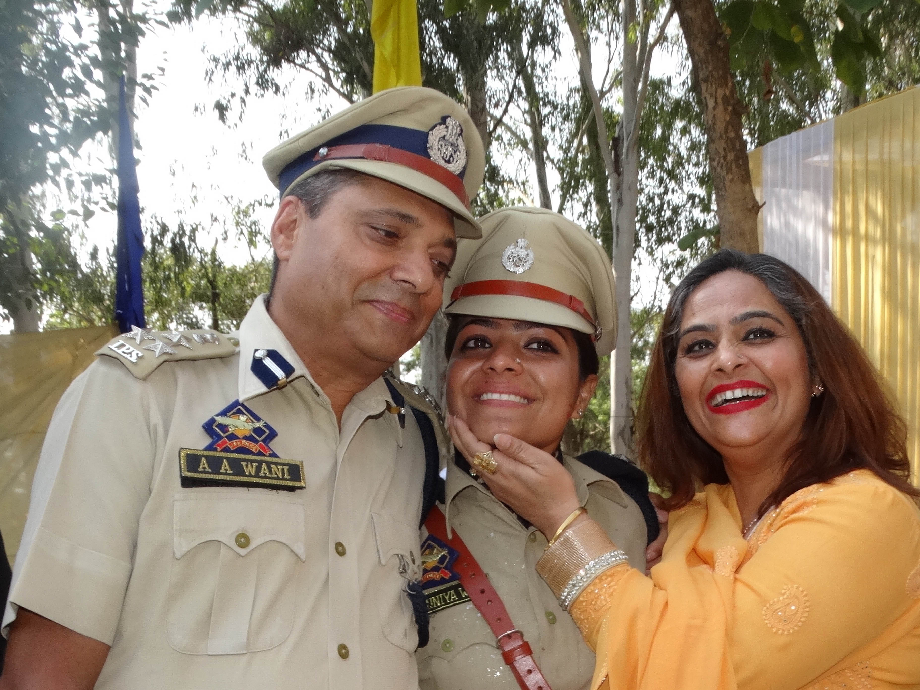 police passing out parade in udhampur
