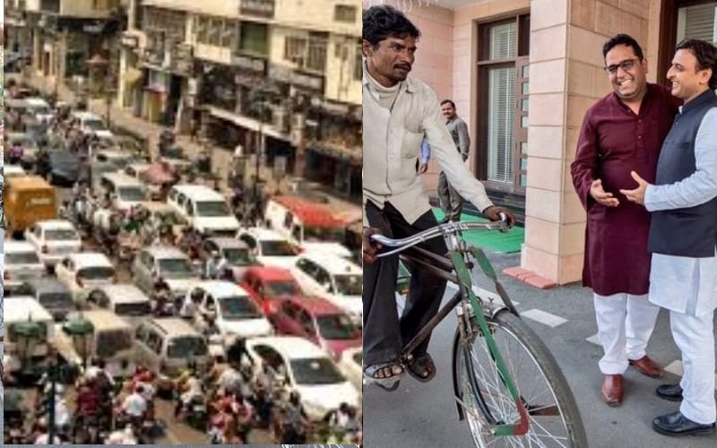 paytm ceo reached akhilesh yadav home by riksha