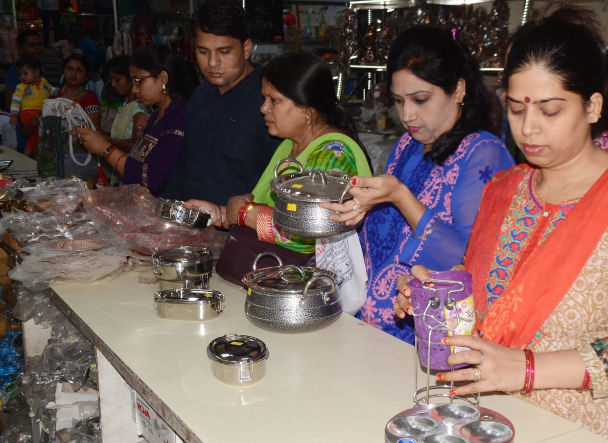 Sold eighty million gold on Dhanteras 