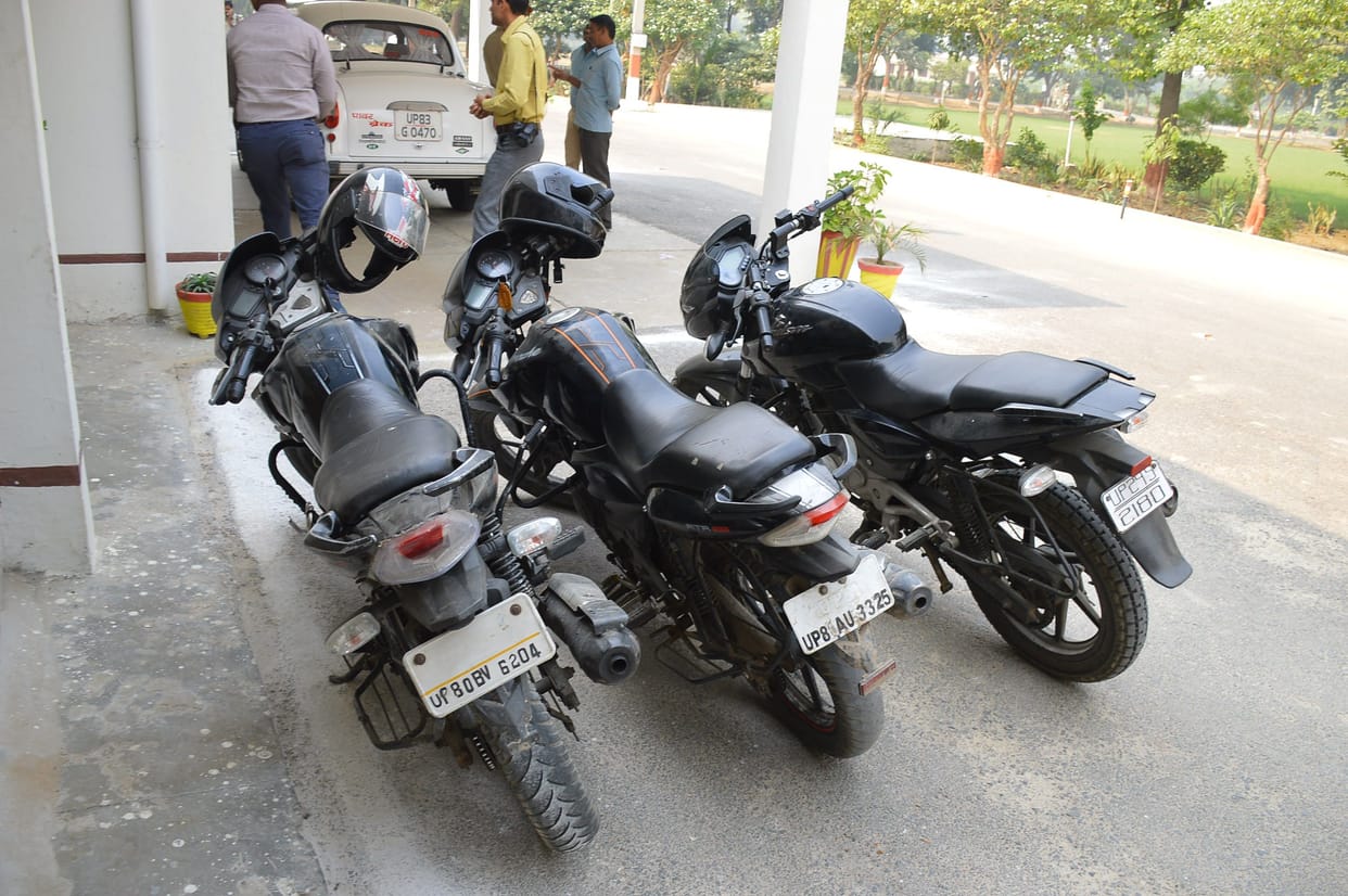 Exercise bike cab to reach Delhi