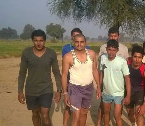 unique village of indian army soldiers