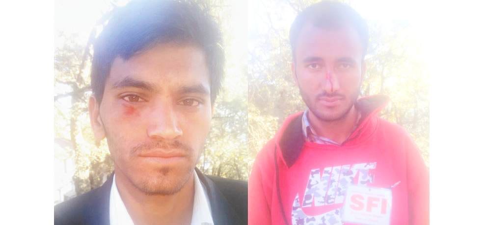 Fresh violence erupts in HPU, 4 injured, 5 arrested