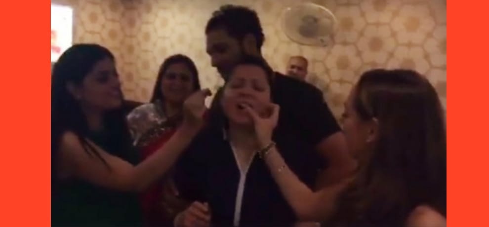 Know who did get party from Yuvraj singh's fiance and love at twitter