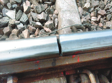 Marudhar Express rolling out of broken track 