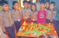 children, celebrate, festival, kaithal
