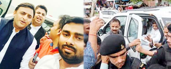 akhilesh said I will not speak of family, will go public on development