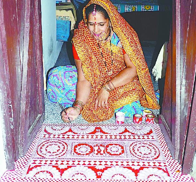 Lakshmi ready in every house there was a garrison