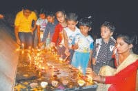 dewali pryer time, godess laxmi, ganesh, kaithal