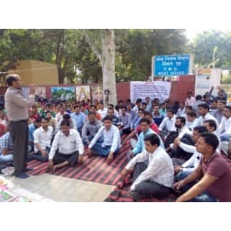 hospital, doctor, patient, narnaul, strike