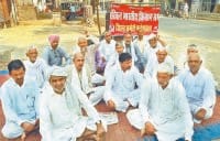 fatehabad, farmars, protest, bhuna office,   fatehabad,  harayana