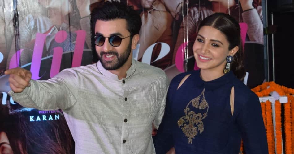 Ae Dil Hai Mushkil Ke co-stars Ranbir Kapoor and Anushka Sharma spotted together at Karan Johar party