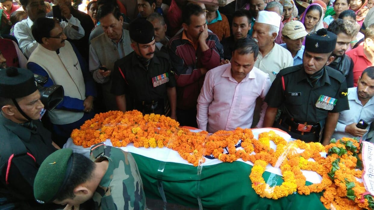 sandip singh rawat dead body reached dehradun.