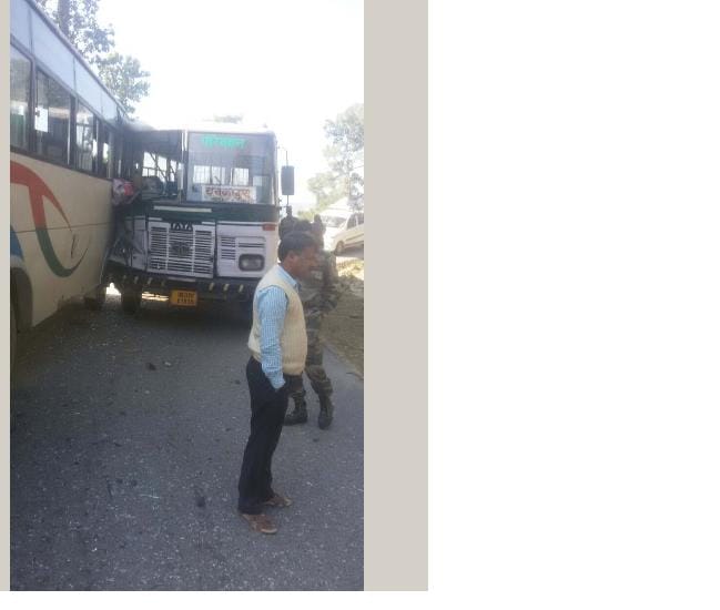 Kemu roadways and just clashed, two injured