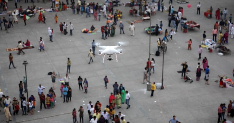 chandigarh security with drone, chandigarh news diwali special