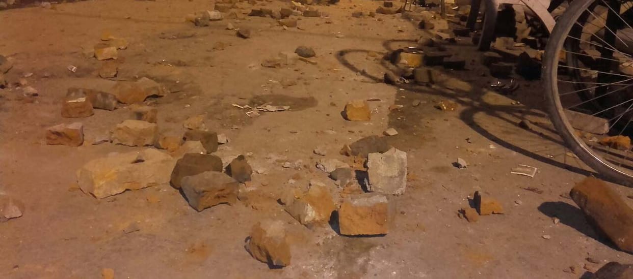 The police's negligence happened in Bhagwat Katha